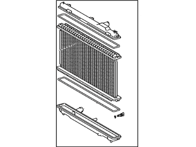 Lexus 16400-31800 Radiator Assembly