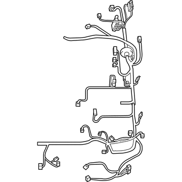 Lexus 82111-60C81 Wire, Engine Room Main