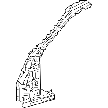 Lexus 61107-11900 R/F Sub-Assembly, Front Body Pillar