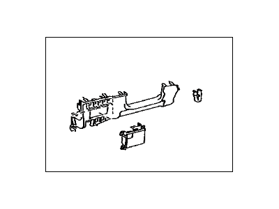 Lexus 55302-33231-E1 Panel Sub-Assy, Instrument