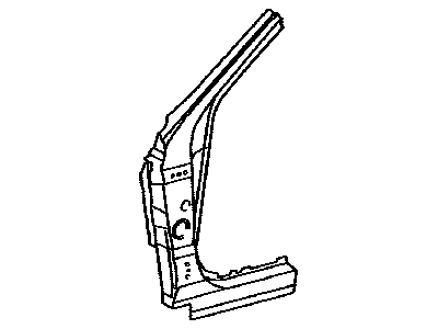 Lexus 61109-33909 R/F Sub-Assembly, Front Pillar, Lower