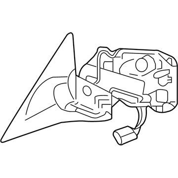 Lexus 87908-30B80-B0 ACTUATOR Sub-Assembly, Outer Mirror