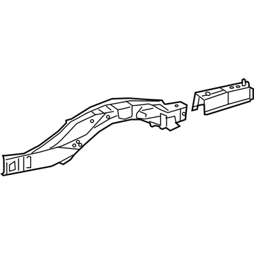 Lexus 57601-11070 Member Sub-Assembly, Rear