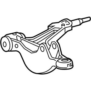 Lexus 48640-24030 Front Suspension Lower Control Arm Assembly, Left