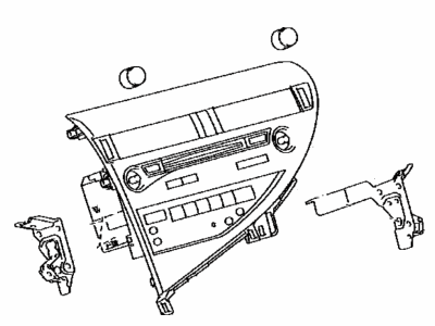 Lexus 86804-48232 Cover Sub-Assembly, Navigation