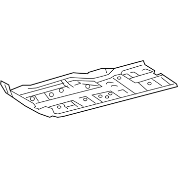 Lexus 58112-50912 Pan, Front Floor, LH L