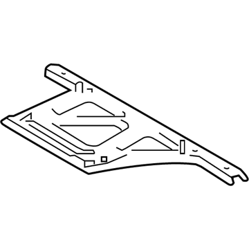 Lexus 57533-53020 Brace, Front Floor, Center