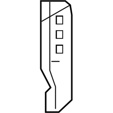 Lexus 89667-11030 Bracket, Engine Control Computer