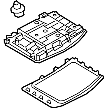 Lexus 81208-78140-C0 Lamp Sub-Assembly, Map