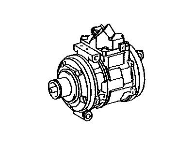 Lexus 88320-60681-84 Reman A/C Compressor