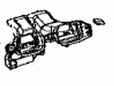 Lexus 55087-50010 Duct Sub-Assembly, Heater