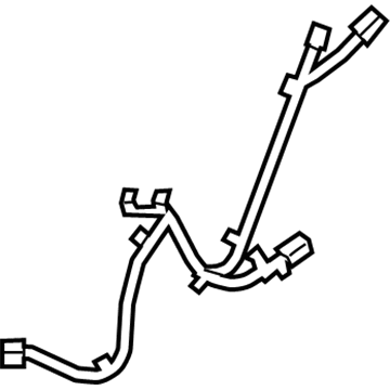 Lexus 8219A-11020 Wire, Front Seat, RH No