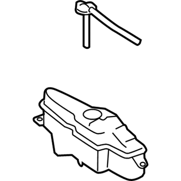 Lexus 16470-0V020 Reserve Tank Assembly, R