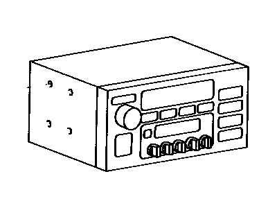 Lexus 86120-60190 Receiver Assy, Radio