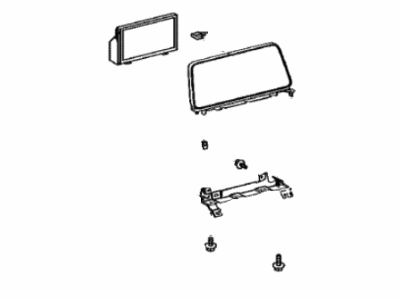 Lexus 86110-0E050-C0 Multi-Display Assy