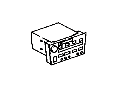 Lexus 86120-33020 Receiver Assy, Radio
