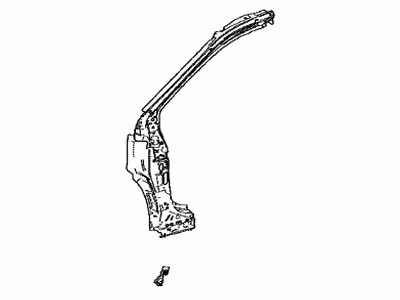 Lexus 53878-48030 Bracket, Front Fender R