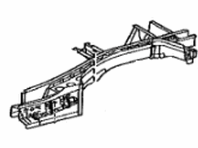 Lexus 57602-0E907 Member Sub-Assembly, Rear