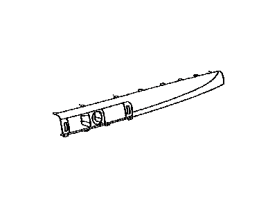 Lexus 55472-50903-C0 MOULDING, Instrument