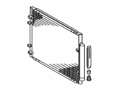 Lexus 88460-48060 CONDENSER Assembly