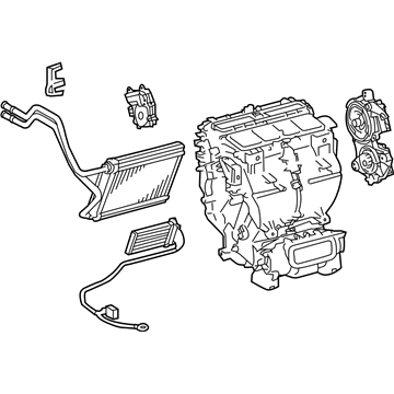 Lexus 87050-06581 Radiator Assembly, Air C