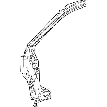 Lexus 61109-0E906 Reinforce Sub-Assembly, Front Body Pillar