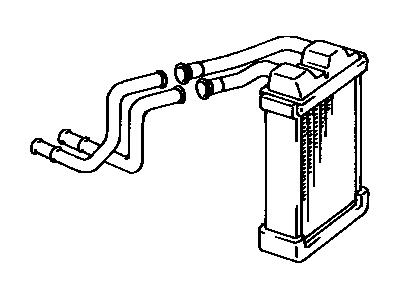 Lexus 87107-32071 Unit Sub-Assy, Heater Radiator