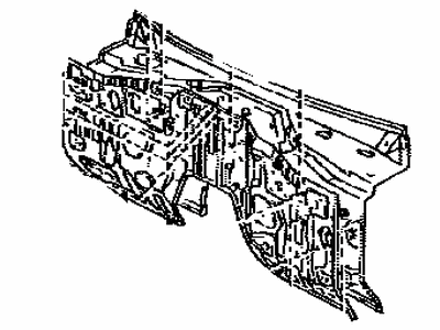 Lexus 55210-60022 Insulator Assy, Dash Panel