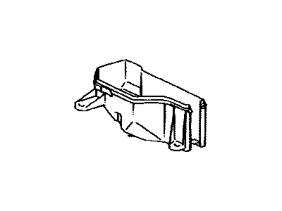 Lexus 82663-53020 Cover, Relay Block, Lower