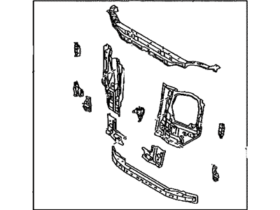 Lexus 53201-60291 Support Sub-Assy, Radiator