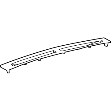 Lexus 55981-06100-E0 GARNISH, DEFROSTER Nozzle