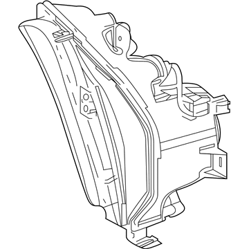 Lexus 81520-11040 Lamp Assembly, Front Turn Signal