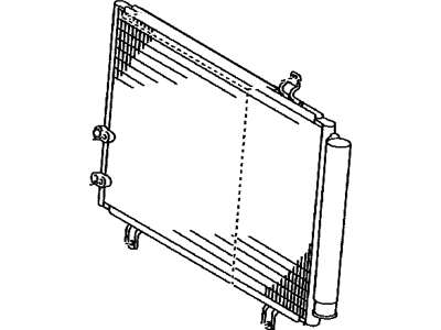 Lexus 88460-33100 CONDENSER Assembly