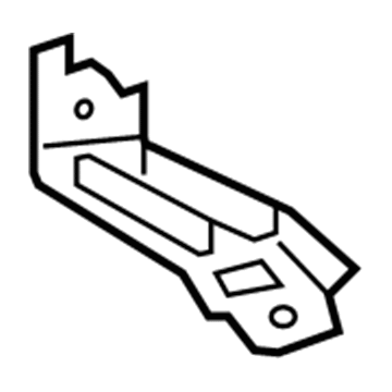 Lexus 73015-24020 Bracket Sub-Assy, Belt Outer Anchor