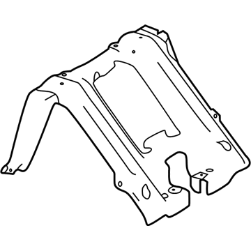 Lexus 74409-50010 Bracket Sub-Assy, Battery