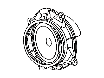 Lexus 86160-33690 Speaker Assy, Front NO.1