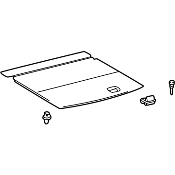 Lexus 58410-48010-C0 Board Assembly, Deck