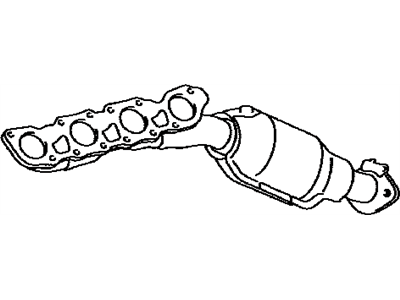 Lexus 17104-38060 Exhaust Manifold Sub-Assembly, Right