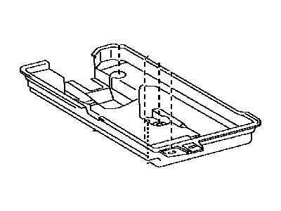 Lexus 74431-53050 Tray, Battery