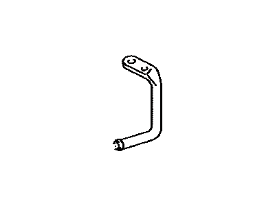 Lexus 17574-20070 Bracket, Exhaust Pipe Support, NO.4