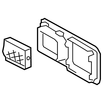 Lexus 63620-48010-E0 Register Assembly, Air O