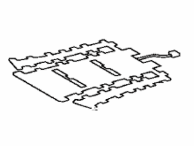 Lexus 87510-48200 Heater Assembly, Seat