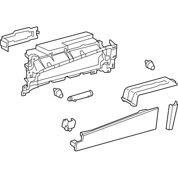 Lexus 55303-06200-C0 Panel Sub-Assy, Instrument