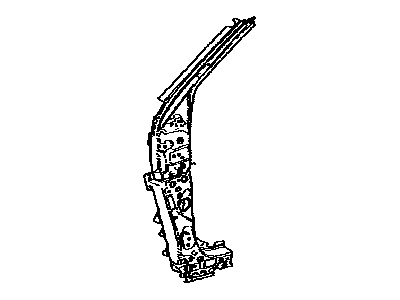 Lexus 61109-78901 Reinforcement Sub-Assy, Front Floor