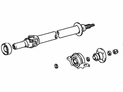 Lexus 37120-51010 Shaft Assy, Propeller Intermediate