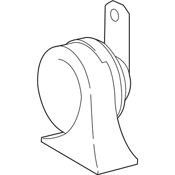 Lexus 86520-06180 Horn Assembly, Low Pitch