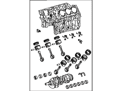 Lexus 11400-31170 Block Assy, Short