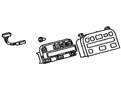 Lexus 55902-24020 Control Sub-Assy, Heater