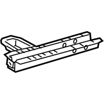 Lexus 58108-0E050 Reinforce Sub-Assembly, Front Cross