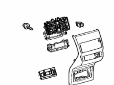 Lexus 58903-78040-C0 Panel Sub-Assembly, Console